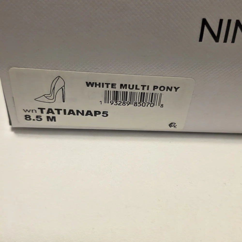 BRAND NEW Nine West Zebra Print Tatiana Pumps - Picture 7 of 7